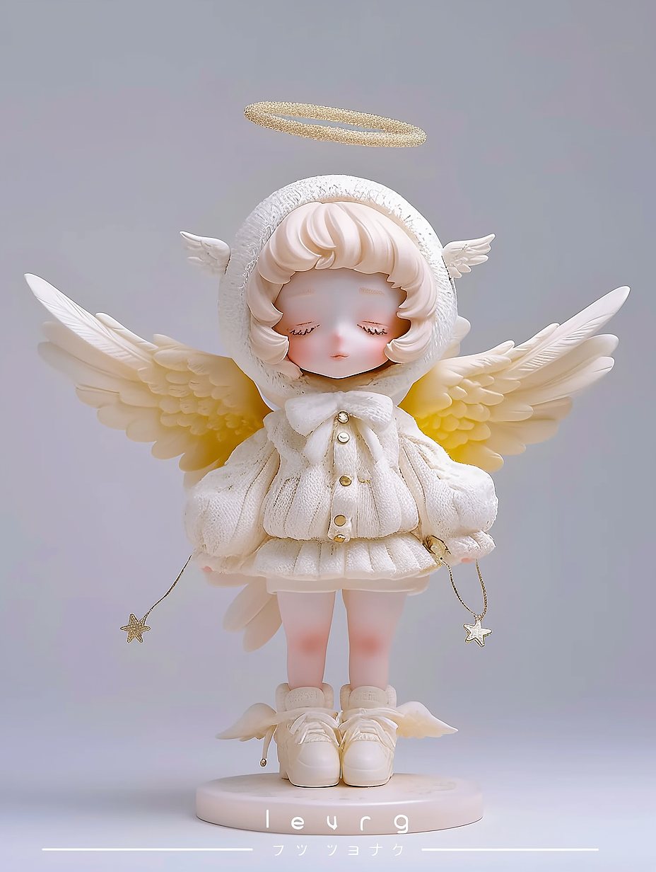 星梦天使女孩 · 3D手办授权素材（图ZNDA1MzQ2MTY0） - 手办/模玩 - 站酷设计师幻野纪原创素材 - 站酷ZCOOL