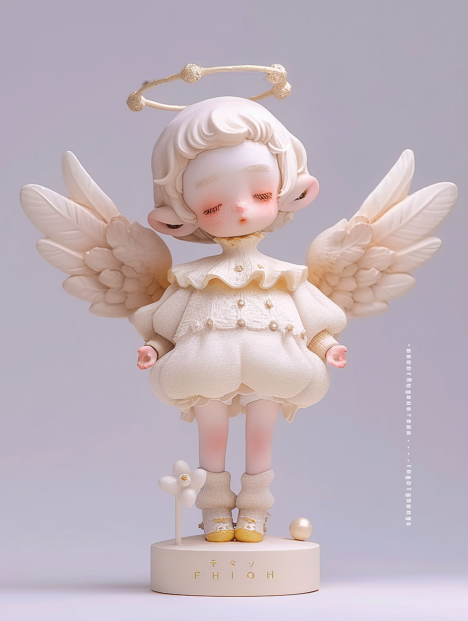 星梦天使女孩 · 3D手办授权素材（图ZNDA1MzQ2MTQ4） - 手办/模玩 - 站酷设计师幻野纪原创素材 - 站酷ZCOOL