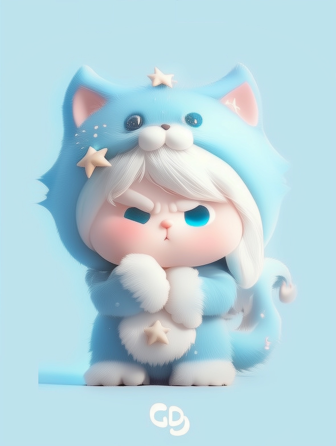 卡通Q版猫咪拟人（图ZNDA1MzQ5MzQ4） - 手办/模玩 - 站酷设计师幻野纪原创素材 - 站酷ZCOOL