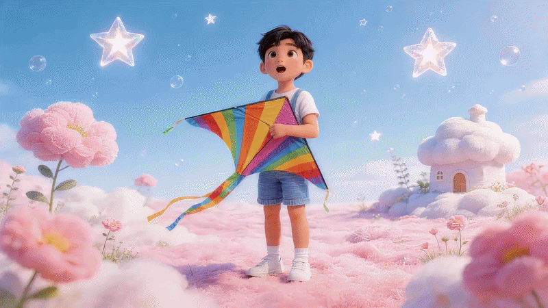 《风筝的大世界》离谱的大8-装得下全家的“大”幸福（图ZNDA1MzUzOTg4） - AI作品 - 站酷设计师yun菜菜原创素材 - 站酷ZCOOL