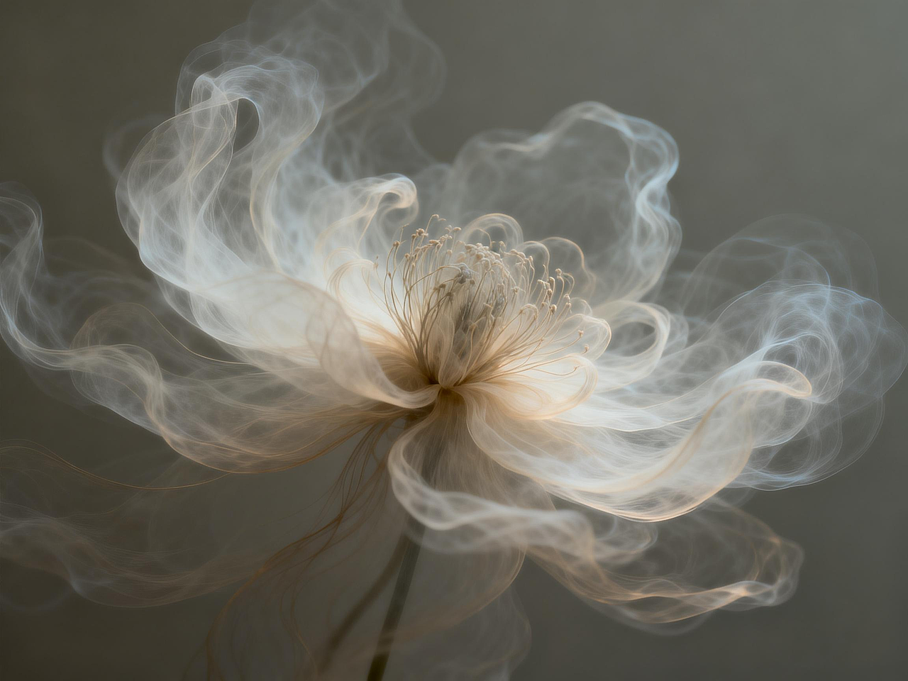 烟灵之花 | 酶花频率的意识显化系列 01（图ZNDA1MzU2MTMy） - AI作品 - 站酷设计师妈妈的酶花原创素材 - 站酷ZCOOL