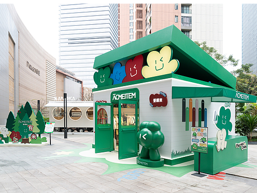谁说美陈一定要贵？轻量化互动才是流量核心・肆墨设计