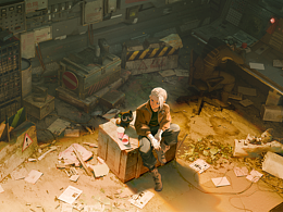 美宣风格罗小黑同人《信号》