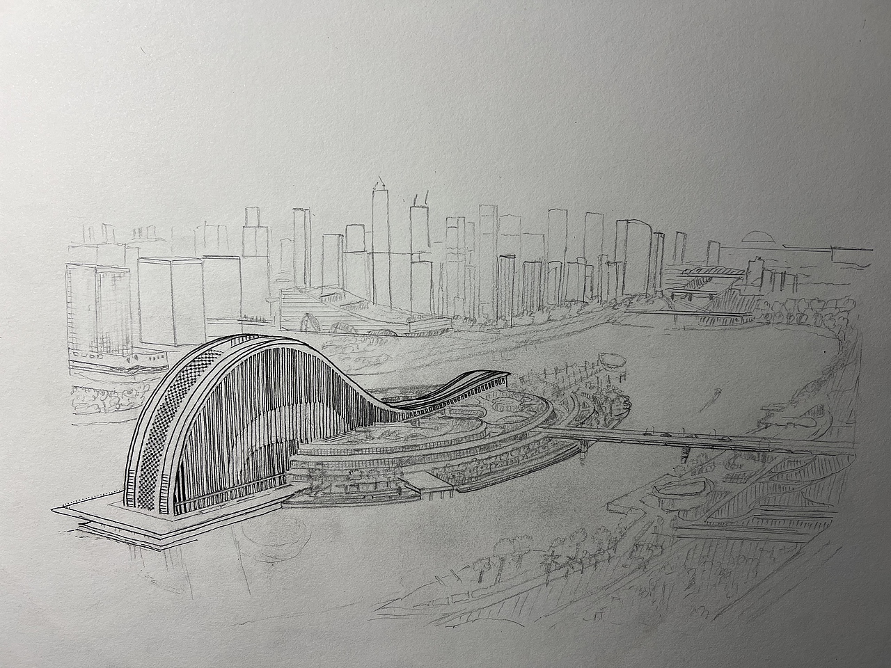 天沐琴台（图ZNDA1MzU4NTQ4） - 绘画 - 站酷设计师柳叶刀和画笔原创素材 - 站酷ZCOOL