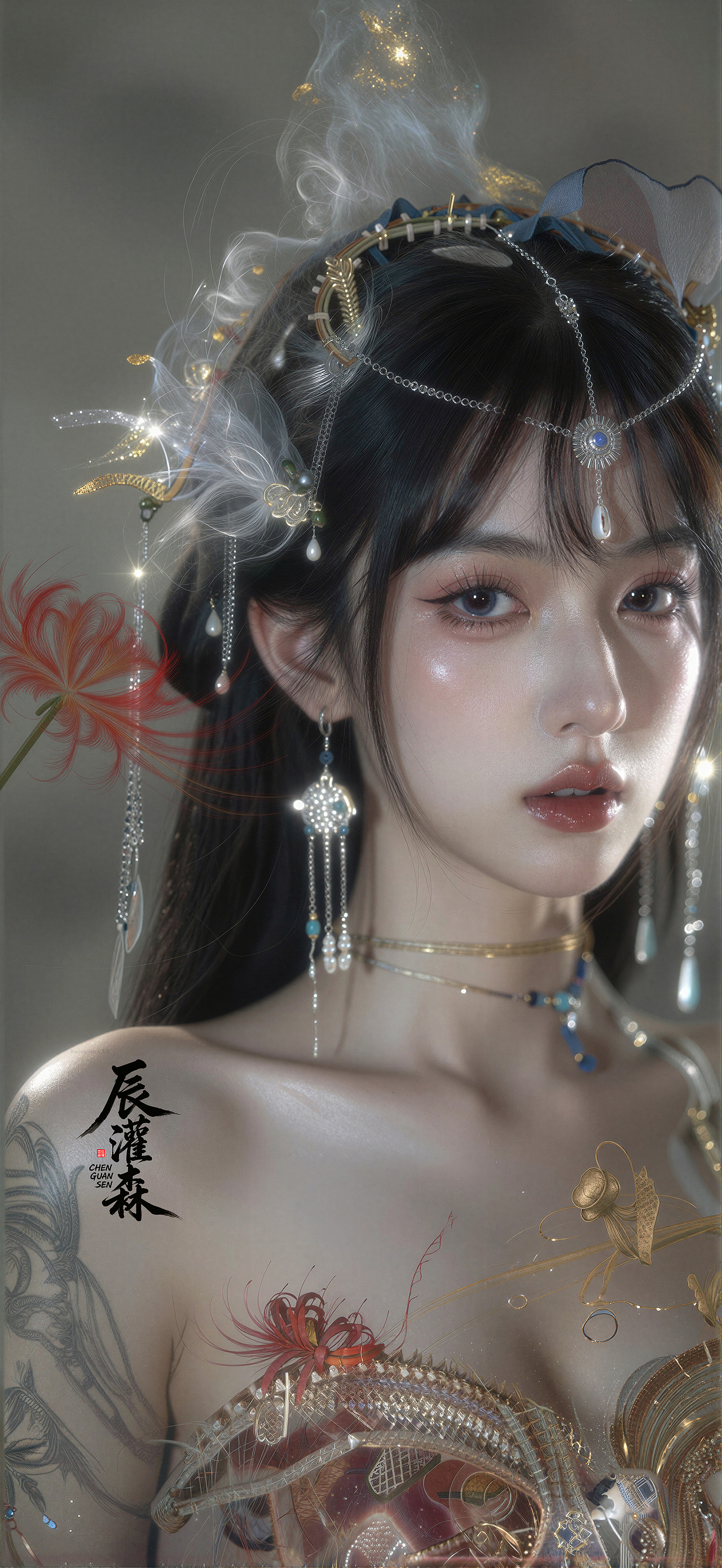 辰灌森 | 彼岸神姬系列（三）-0136（图ZNDA1MzYxMzEy） - 修图/后期 - 站酷设计师辰灌森原创素材 - 站酷ZCOOL