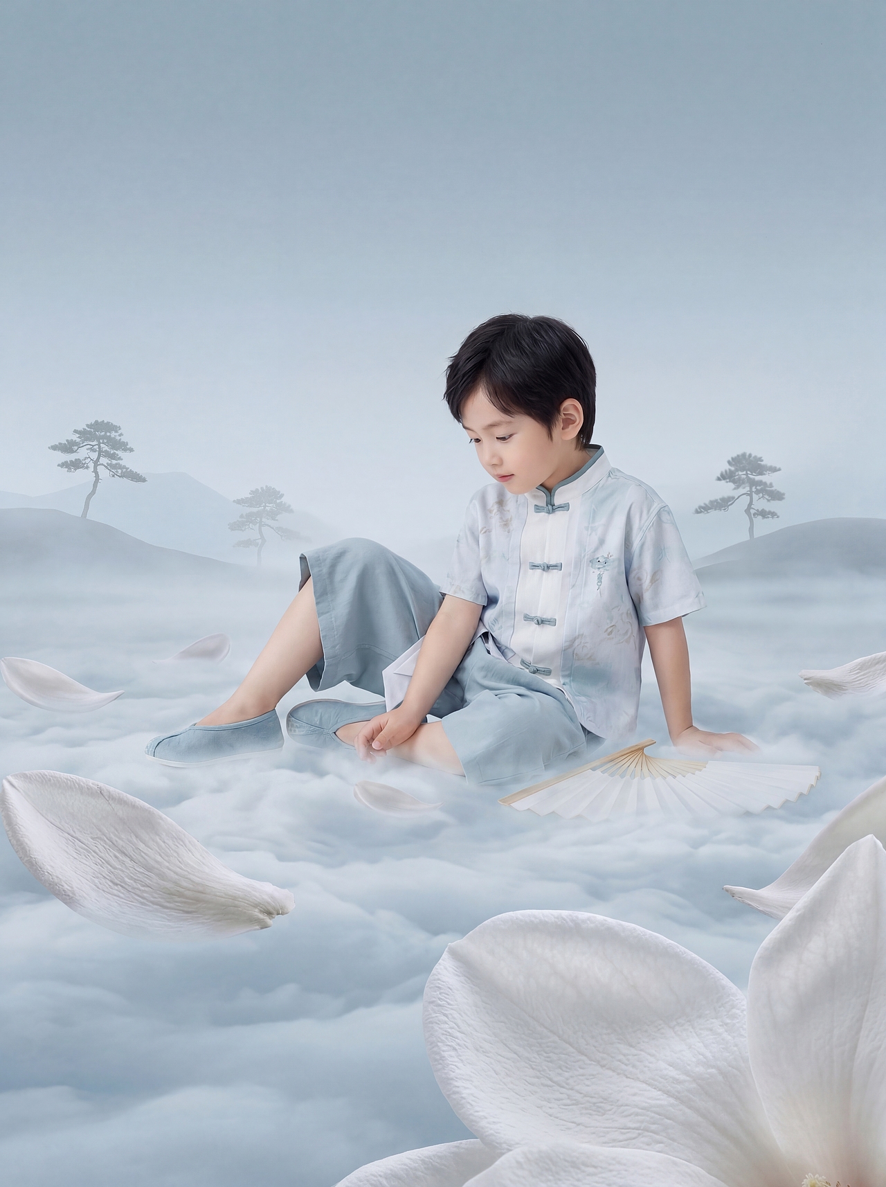 汉服AI山水仙境场景（图ZNDA1MzYyMjk2） - 人像摄影 - 站酷设计师活力满满的阿杰原创素材 - 站酷ZCOOL