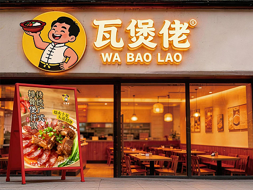 瓦煲佬｜煲仔饭餐饮品牌设计