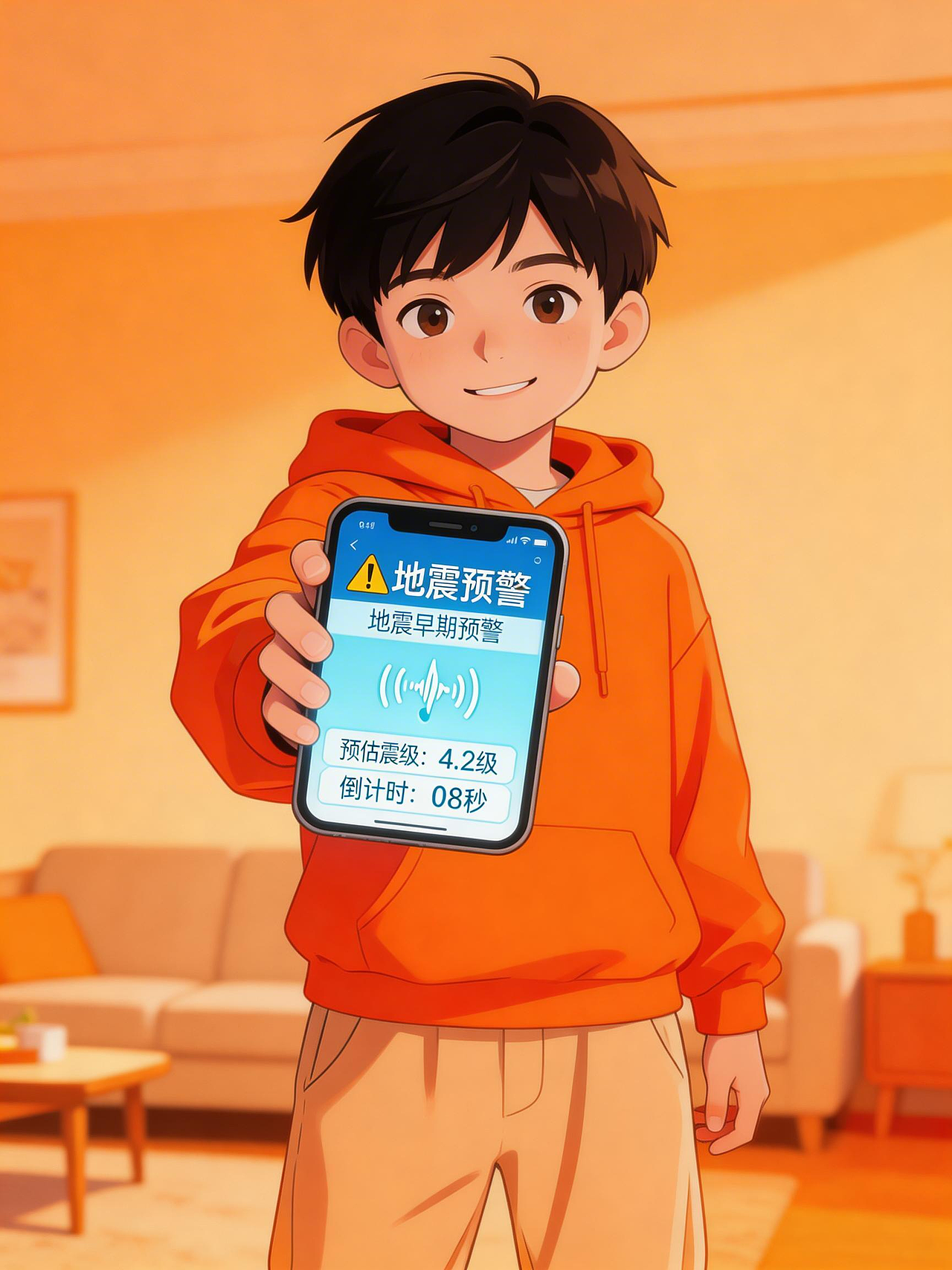 地震防范演示（圖ZNDA1MzY2NTQ4） - AI作品 - 站酷設計師奕天才原創(chuàng)素材 - 站酷ZCOOL