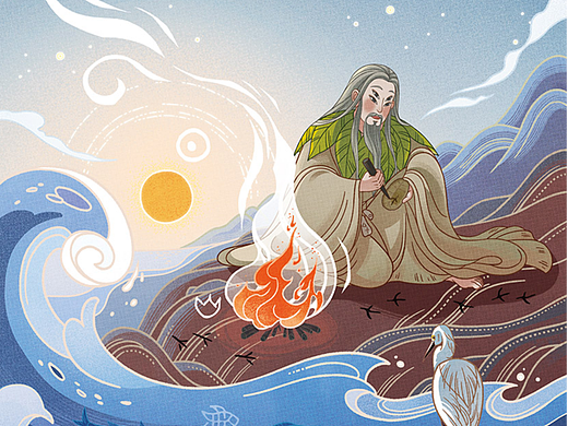 绘本|《仓颉造字》