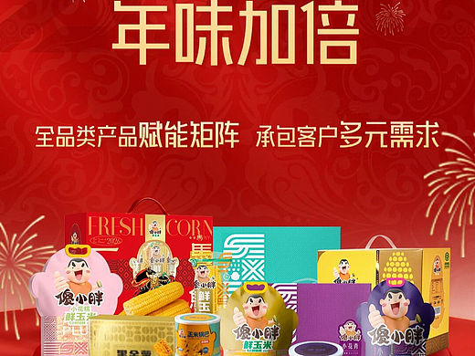 为傻小胖品牌推广做的设计