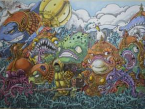 毣余手绘-东海小分队-壹