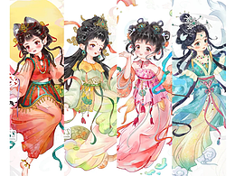 古风少女系列