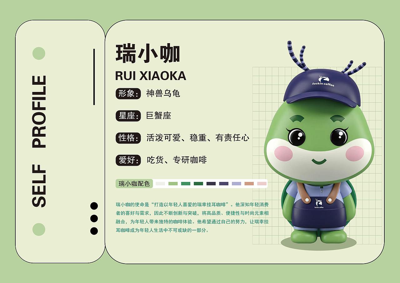 学生作业-瑞幸咖啡联名IP形象-瑞小咖（图ZNDA1Mzc1Nzk2） - IP形象 - 站酷设计师XanderHong123原创素材 - 站酷ZCOOL