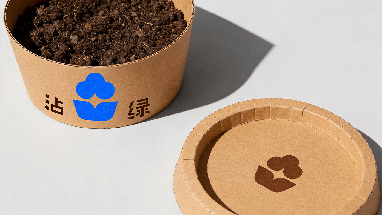 沾绿绿植品牌设计（图ZNDA1Mzc4NDAw） - 品牌 - 站酷设计师嘿嘿设计des原创素材 - 站酷ZCOOL