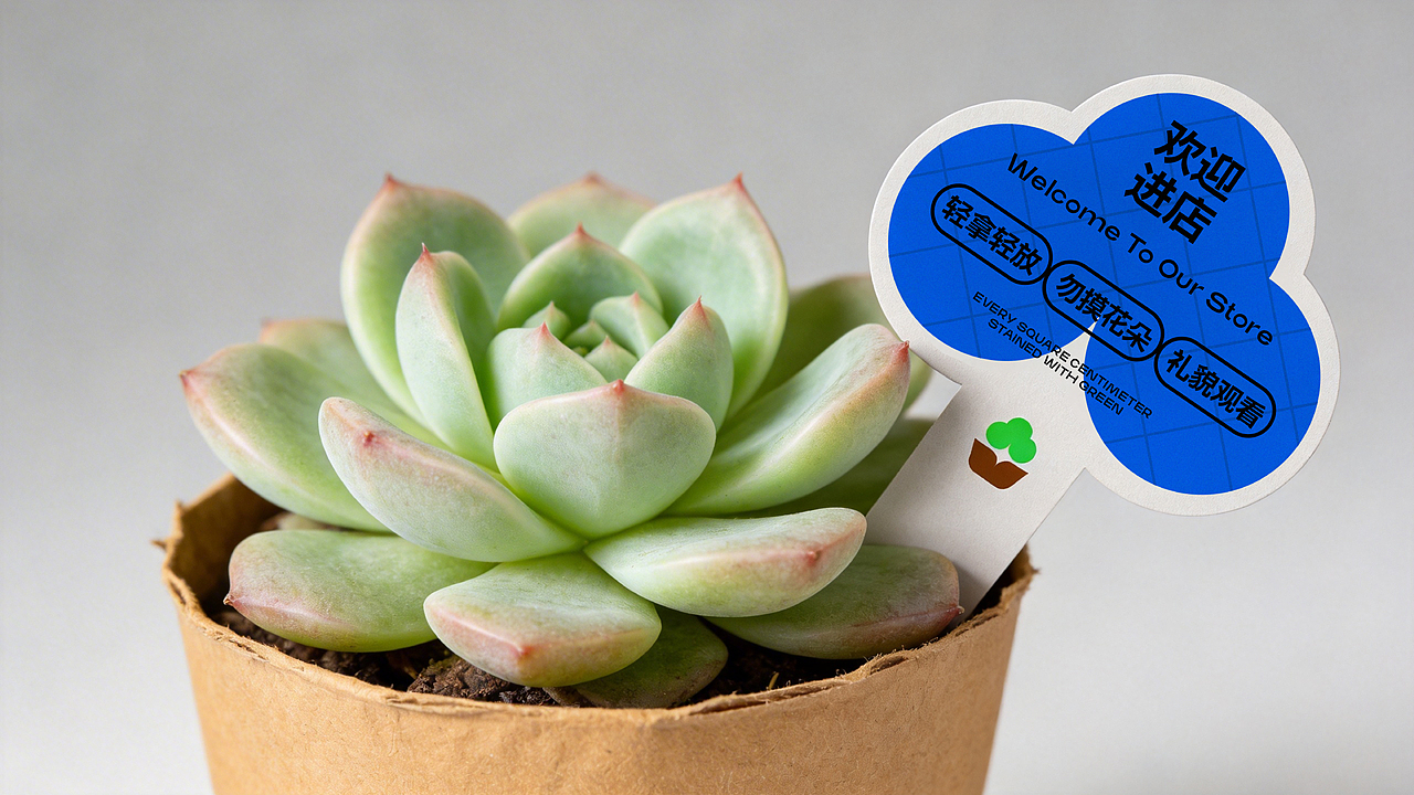 沾绿绿植品牌设计（图ZNDA1Mzc4MzY0） - 品牌 - 站酷设计师嘿嘿设计des原创素材 - 站酷ZCOOL