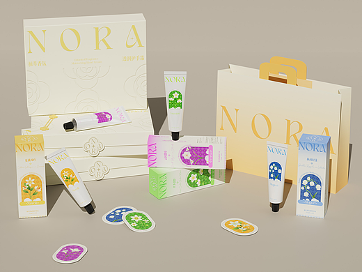 NORA护手霜包装全案