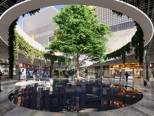 盘活闲置的商场公区，也许只需要“一棵树”