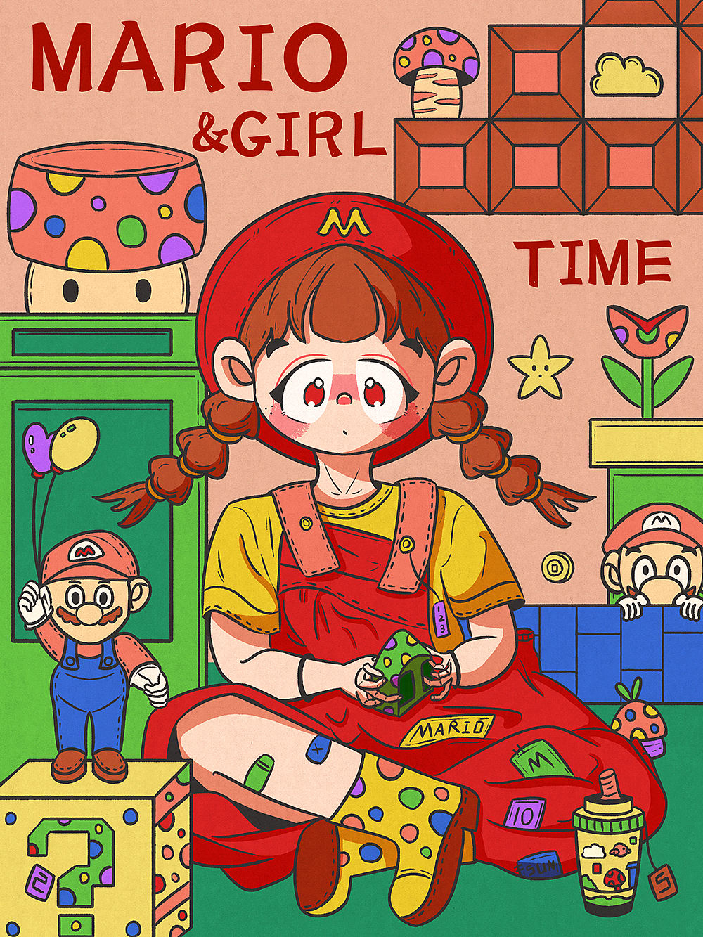 合集｜人物插画（图ZNDA1MzkwMTQ0） - 商业插画 - 站酷设计师小白若灵原创素材 - 站酷ZCOOL