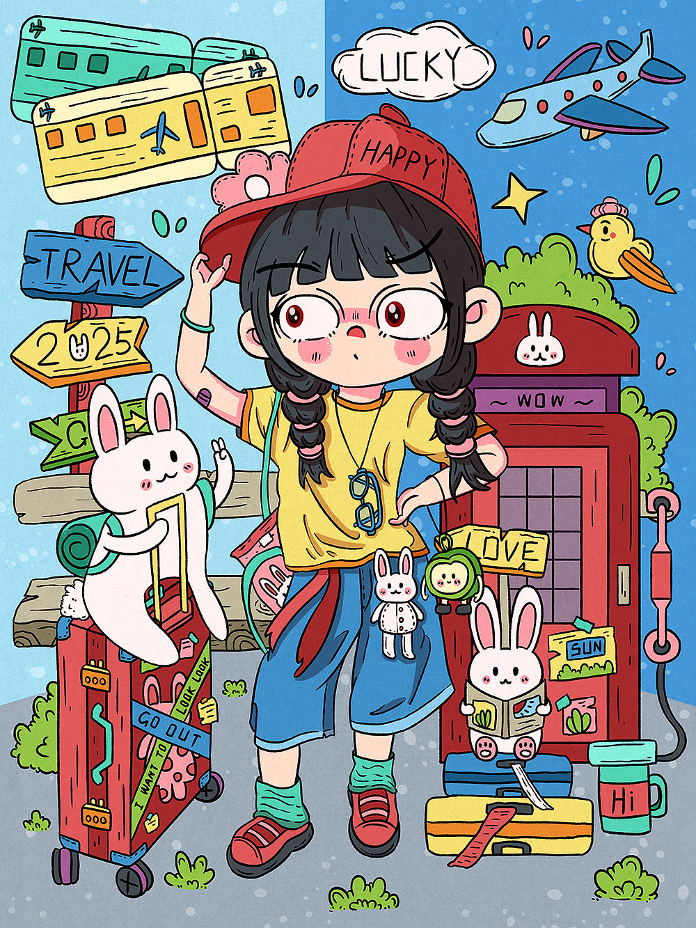 合集｜人物插画（图ZNDA1MzkwMjI4） - 商业插画 - 站酷设计师小白若灵原创素材 - 站酷ZCOOL