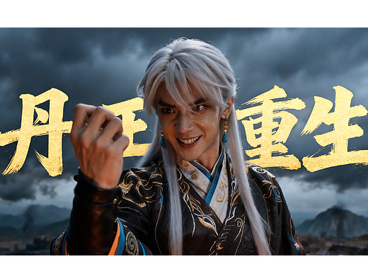 真人ai短剧《丹王重生传》