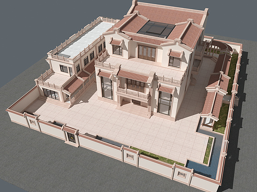 潮汕风自建别墅