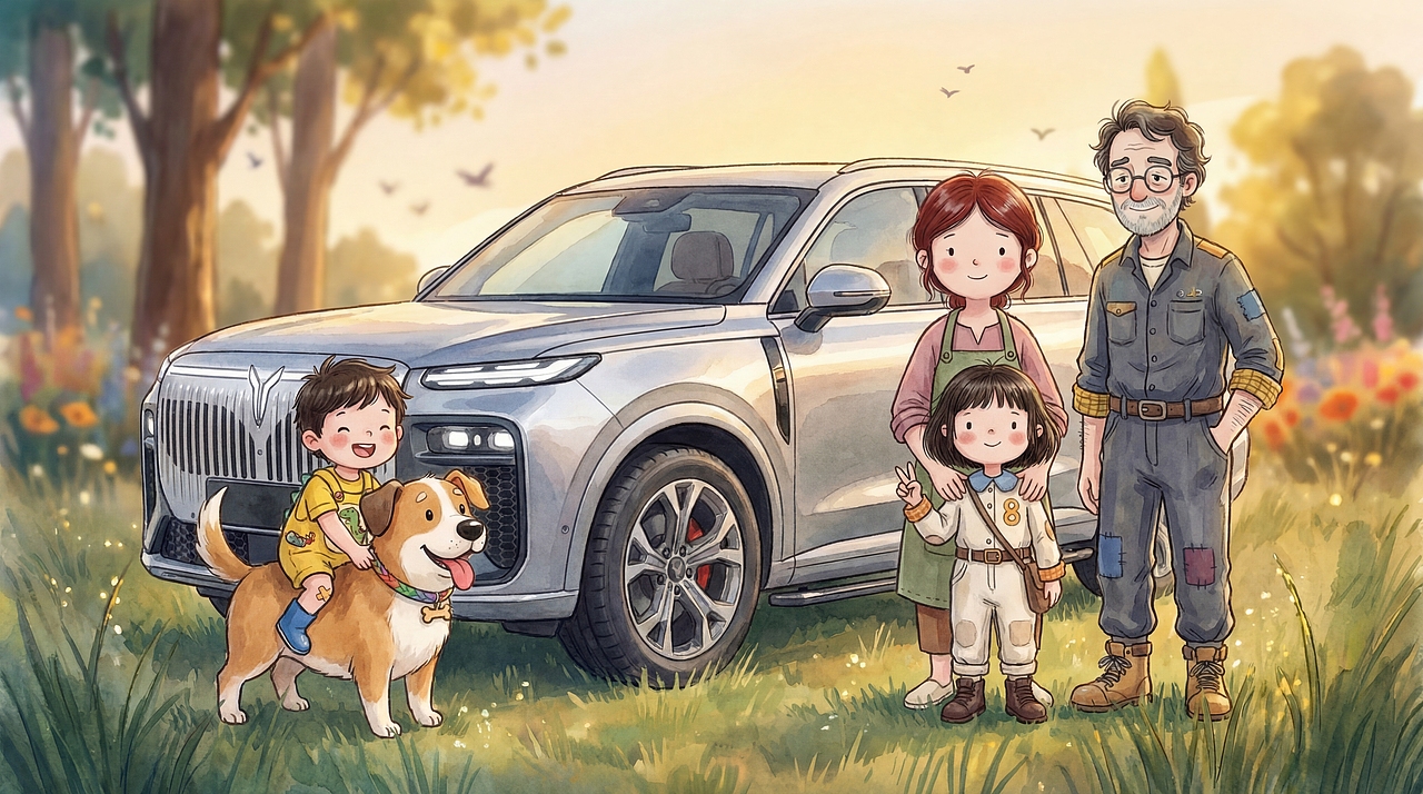 岚图泰山X8，装的下你得星辰宇宙（图ZNDA1NDAzNzQw） - AI作品 - 站酷设计师高兴喜欢爱原创素材 - 站酷ZCOOL