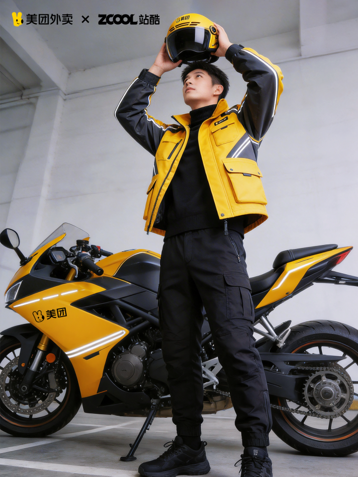 一段话设计一件爆款骑手服？低门槛参赛指南来啦！（图ZMTU1MzI1MzY=） - 教程 - 站酷设计师打广告的小Z原创素材 - 站酷ZCOOL