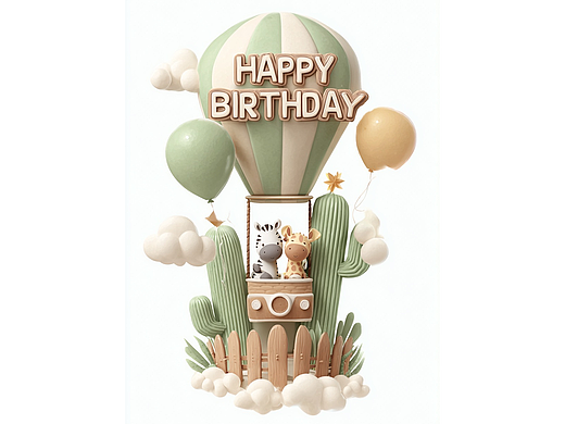 探险旅行动物萌趣主题创意设计素材包