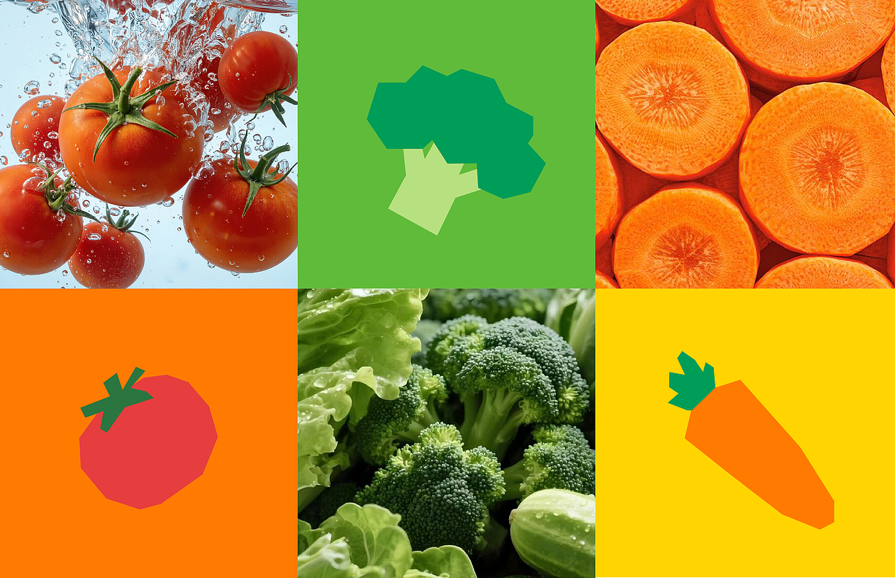 田园雅颂｜果蔬品牌丨品牌设计（图ZNDA1NDA3NDU2） - 品牌 - 站酷设计师鸡腿改稿中原创素材 - 站酷ZCOOL