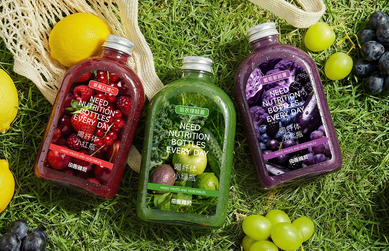 田园雅颂｜果蔬品牌丨品牌设计（图ZNDA1NDA3NTA4） - 品牌 - 站酷设计师鸡腿改稿中原创素材 - 站酷ZCOOL