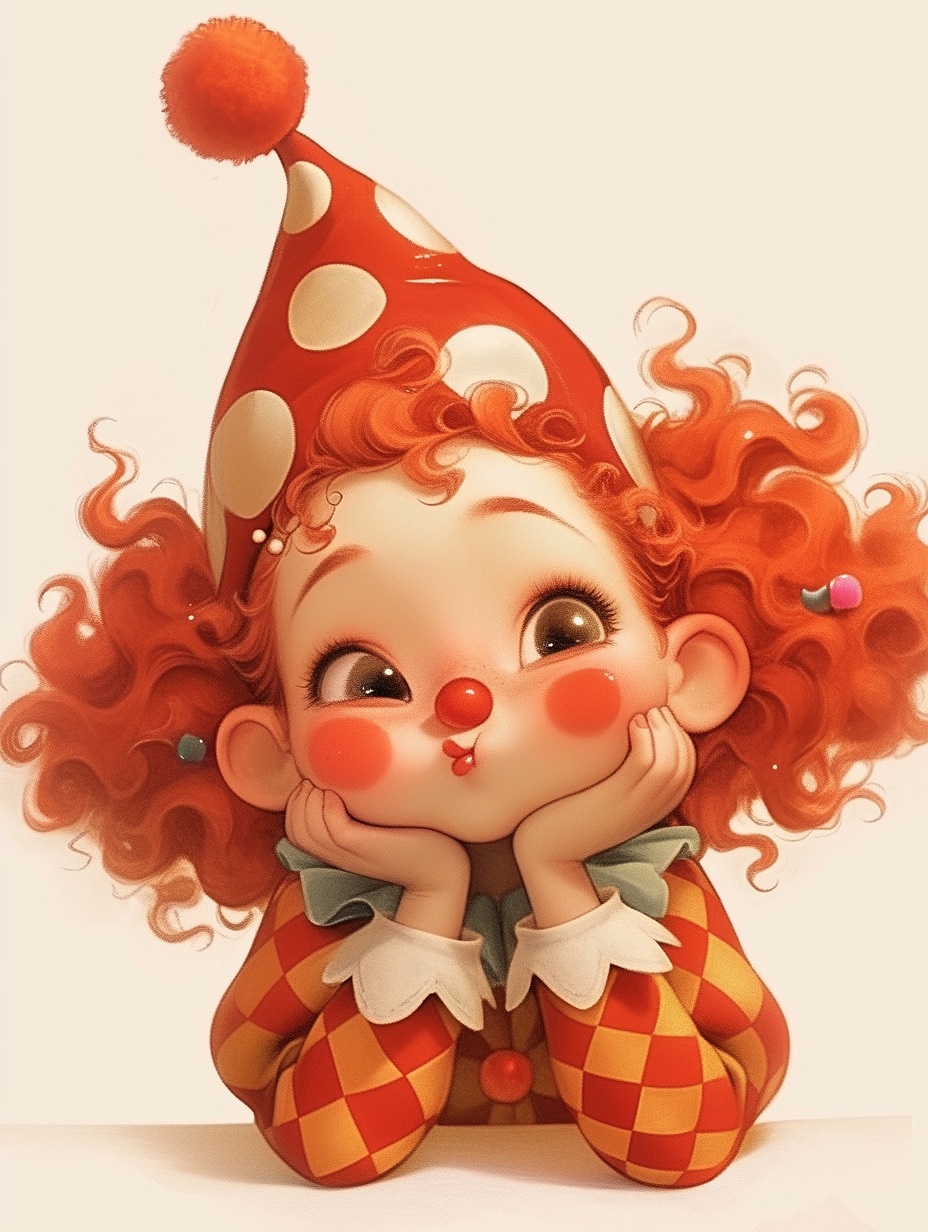 趣味马戏团女孩创意设计素材包（图ZNDA1NDEwMzE2） - 儿童插画 - 站酷设计师幻野纪原创素材 - 站酷ZCOOL