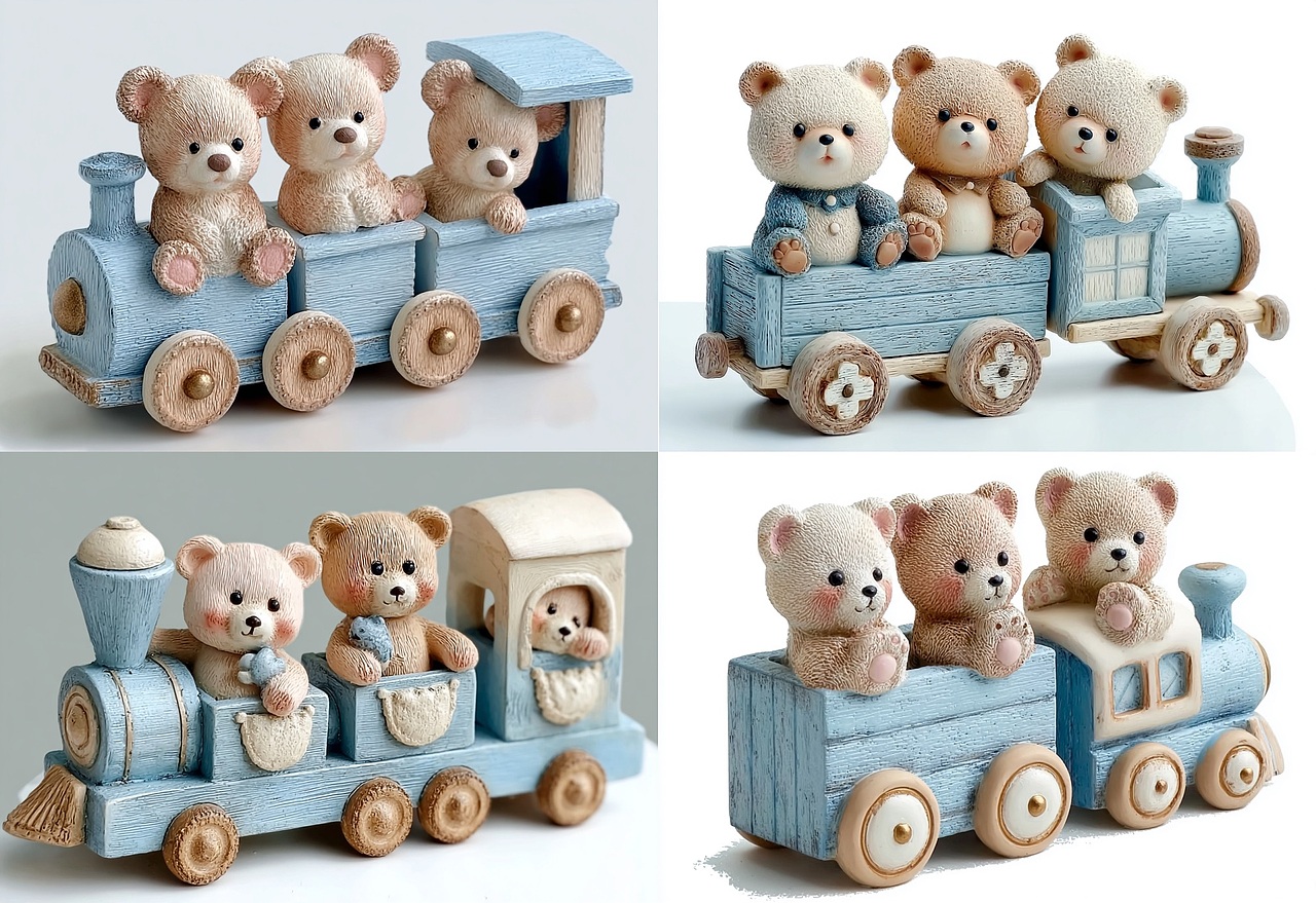 萌趣小熊云上梦幻旅行3D创意设计素材包（图ZNDA1NDExODY0） - 儿童插画 - 站酷设计师幻野纪原创素材 - 站酷ZCOOL