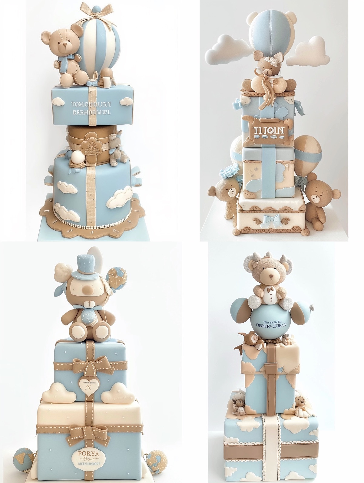 萌趣小熊云上梦幻旅行3D创意设计素材包（图ZNDA1NDExOTA0） - 儿童插画 - 站酷设计师幻野纪原创素材 - 站酷ZCOOL