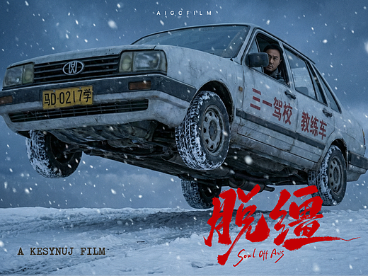 AIGC 公路敘事短片《脫韁》(Soul Off Axis)(個人主頁-ZNzM0NDY2NDg=) - 短片 - 站酷設(shè)計師Kesynuj原創(chuàng)素材 - 站酷ZCOOL