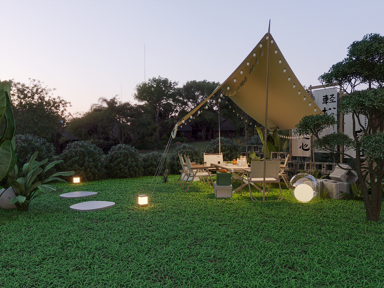 在山野與暮色之間，藏著一處治愈身心的理想棲居（圖ZNDA1NDE3NzQw） - 其他 - 站酷設(shè)計(jì)師星夜_安安原創(chuàng)素材 - 站酷ZCOOL