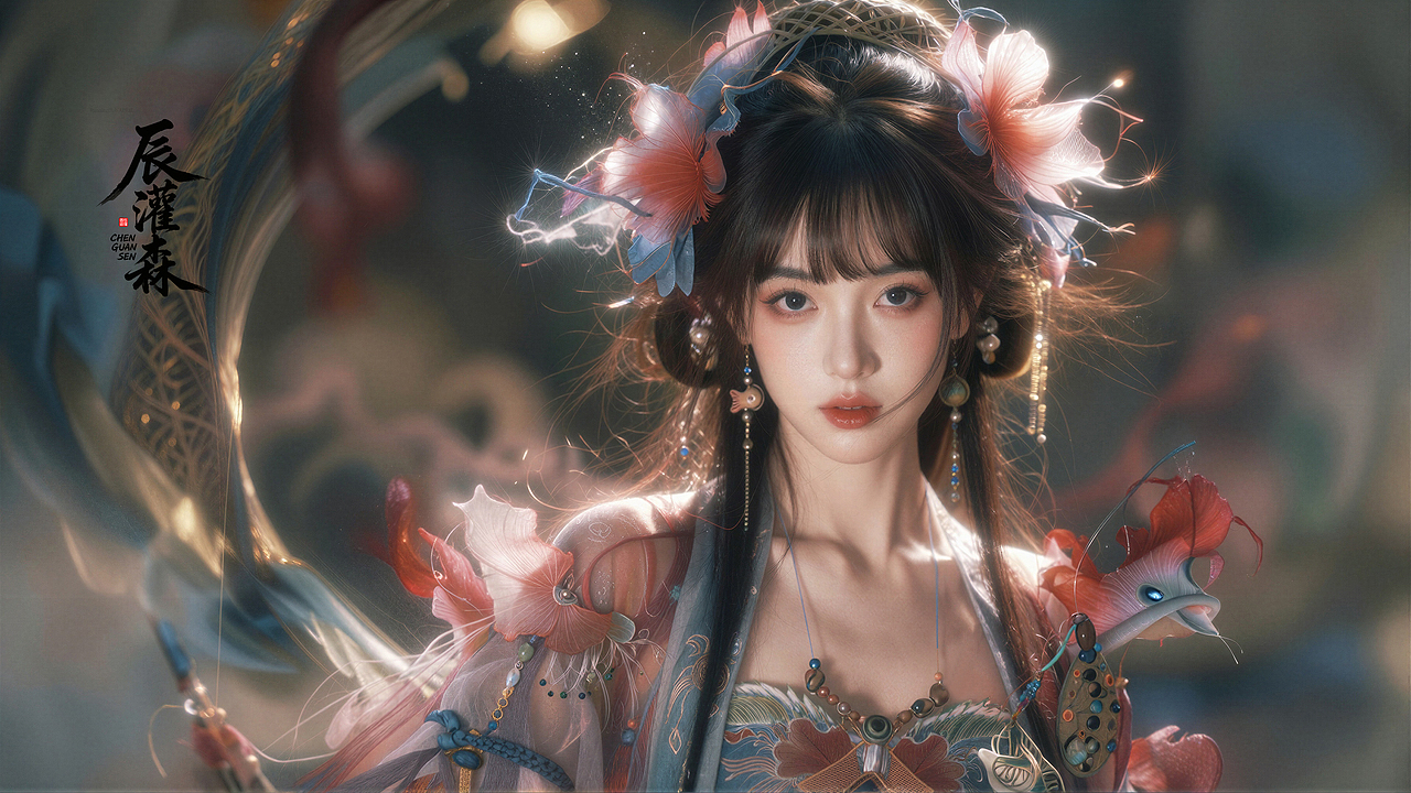 辰灌森 | 花神系列（二）-0138（图ZNDA1NDIxNDQ0） - 修图/后期 - 站酷设计师辰灌森原创素材 - 站酷ZCOOL