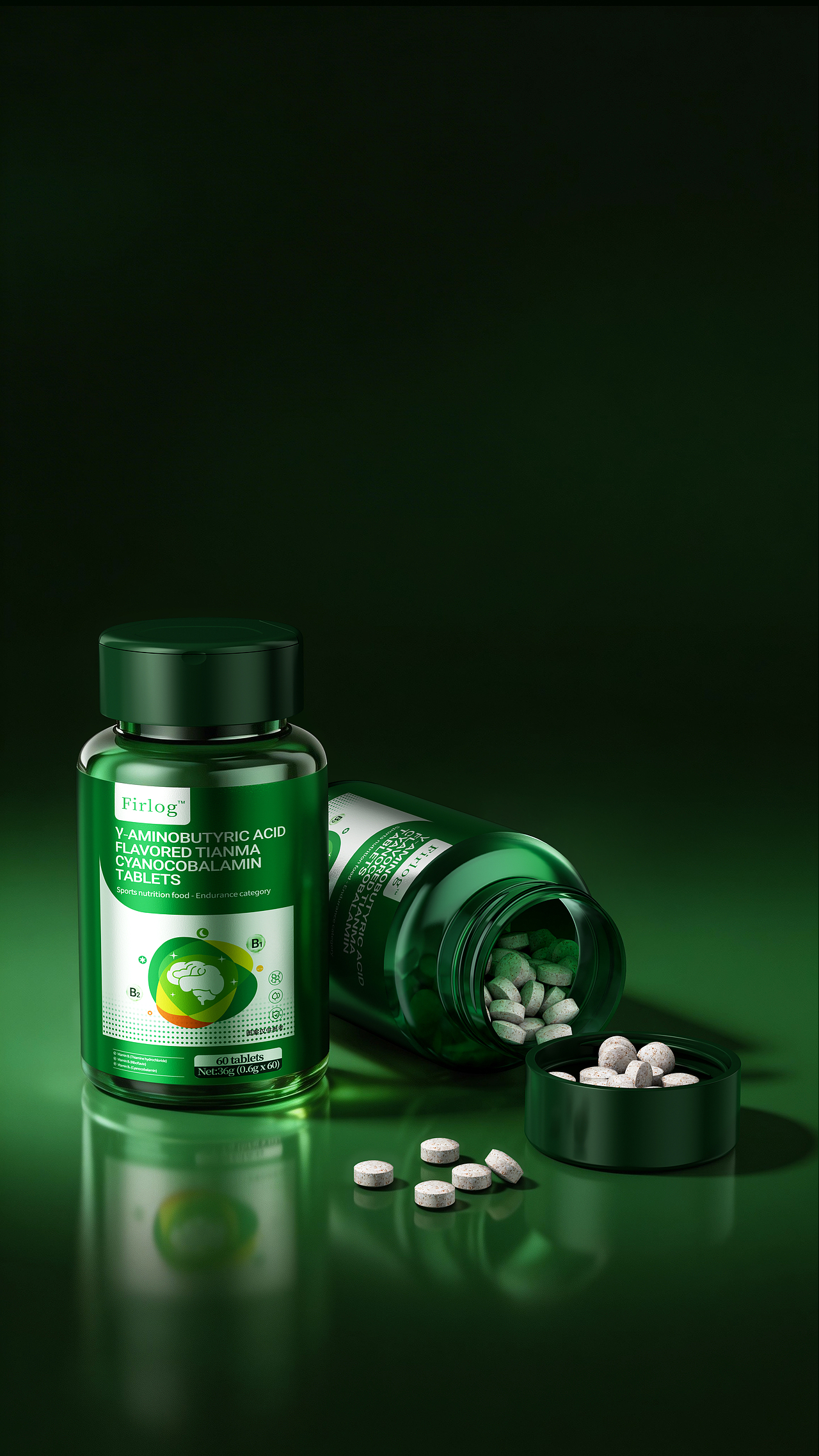 保健产品渲染 | AIGC 赋能 质感与创意双维突破（图ZNDA1NDIyMzEy） - 产品 - 站酷设计师羊秃了呀原创素材 - 站酷ZCOOL