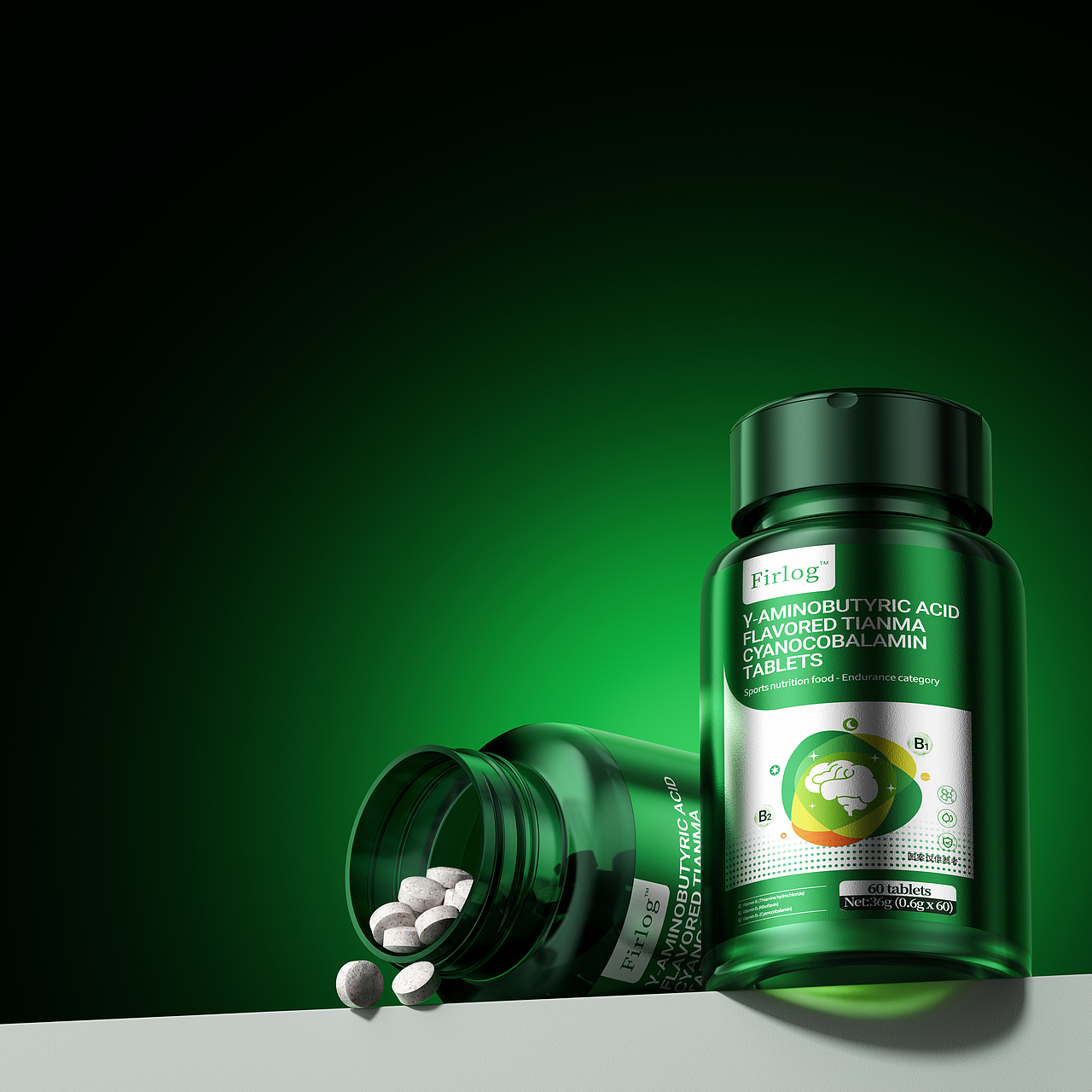 保健产品渲染 | AIGC 赋能 质感与创意双维突破（图ZNDA1NDIyMzA4） - 产品 - 站酷设计师羊秃了呀原创素材 - 站酷ZCOOL