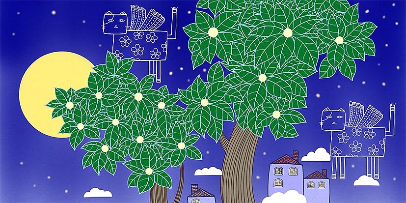 一些蓝色的画（图ZNDA1NDIzMTM2） - 商业插画 - 站酷设计师禾小he原创素材 - 站酷ZCOOL