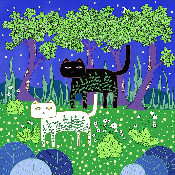 一些蓝色的画（图ZNDA1NDIzMTMy） - 商业插画 - 站酷设计师禾小he原创素材 - 站酷ZCOOL