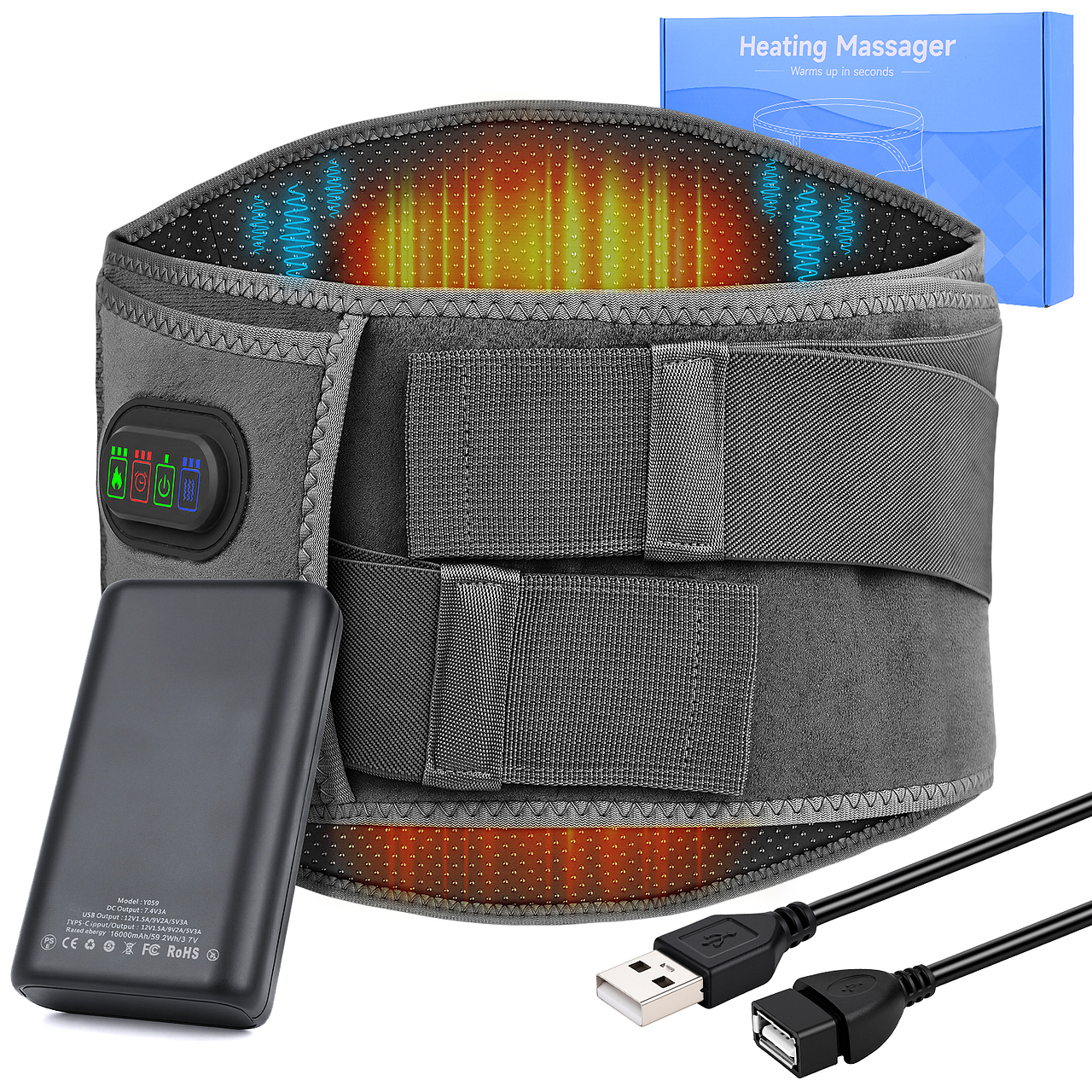 加热按摩腰带-主图A+（图ZNDA1NDI1NjM2） - 其他平面 - 站酷设计师没吃过饱饭原创素材 - 站酷ZCOOL