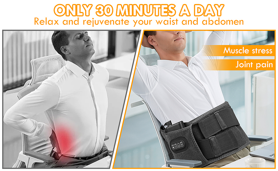 加热按摩腰带-主图A+（图ZNDA1NDI1OTA4） - 其他平面 - 站酷设计师没吃过饱饭原创素材 - 站酷ZCOOL