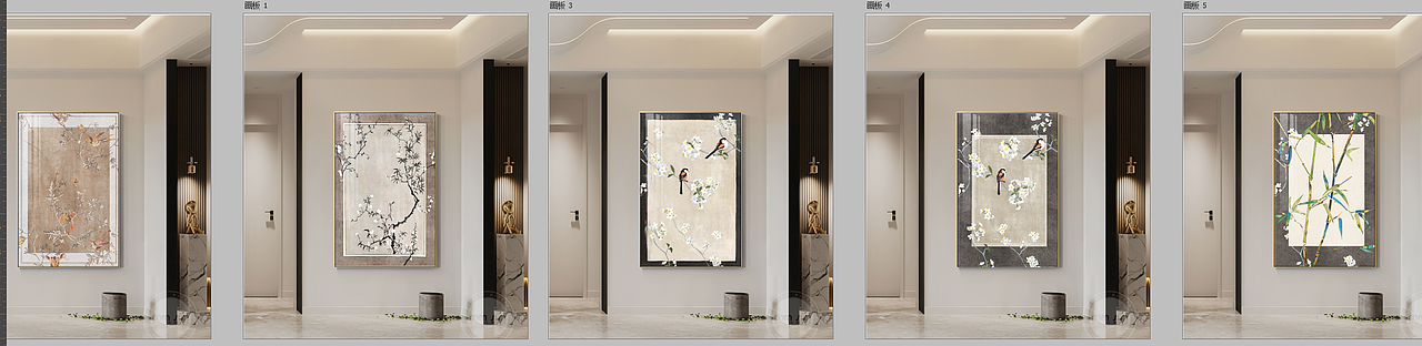 清雅闲情（图ZNDA1NDI3Nzc2） - 商业插画 - 站酷设计师霏霏阿霏原创素材 - 站酷ZCOOL