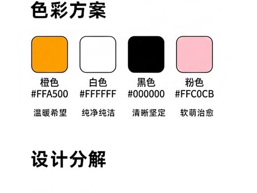 开星圆子/橘星圆子形象特征