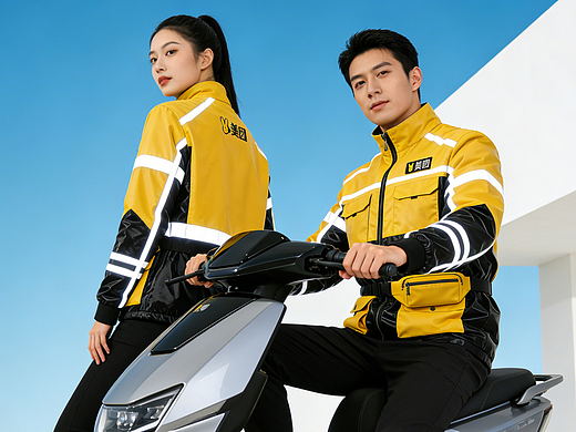 美團-實用黃騎士（個人主頁-ZNzM0NDc5Njg=） - 其他服裝 - 站酷設計師BAO設研社原創(chuàng)素材 - 站酷ZCOOL