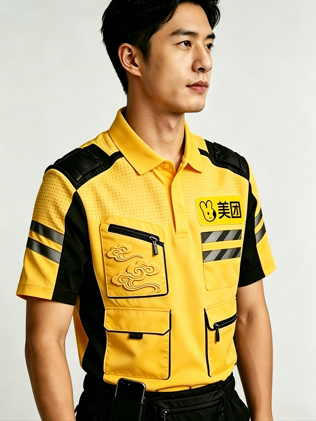 美团黄衣服设计大赛“瑞云骑士”夏装（图ZNDA1NDI5NDI4） - 其他服装 - 站酷设计师绪山奏原创素材 - 站酷ZCOOL