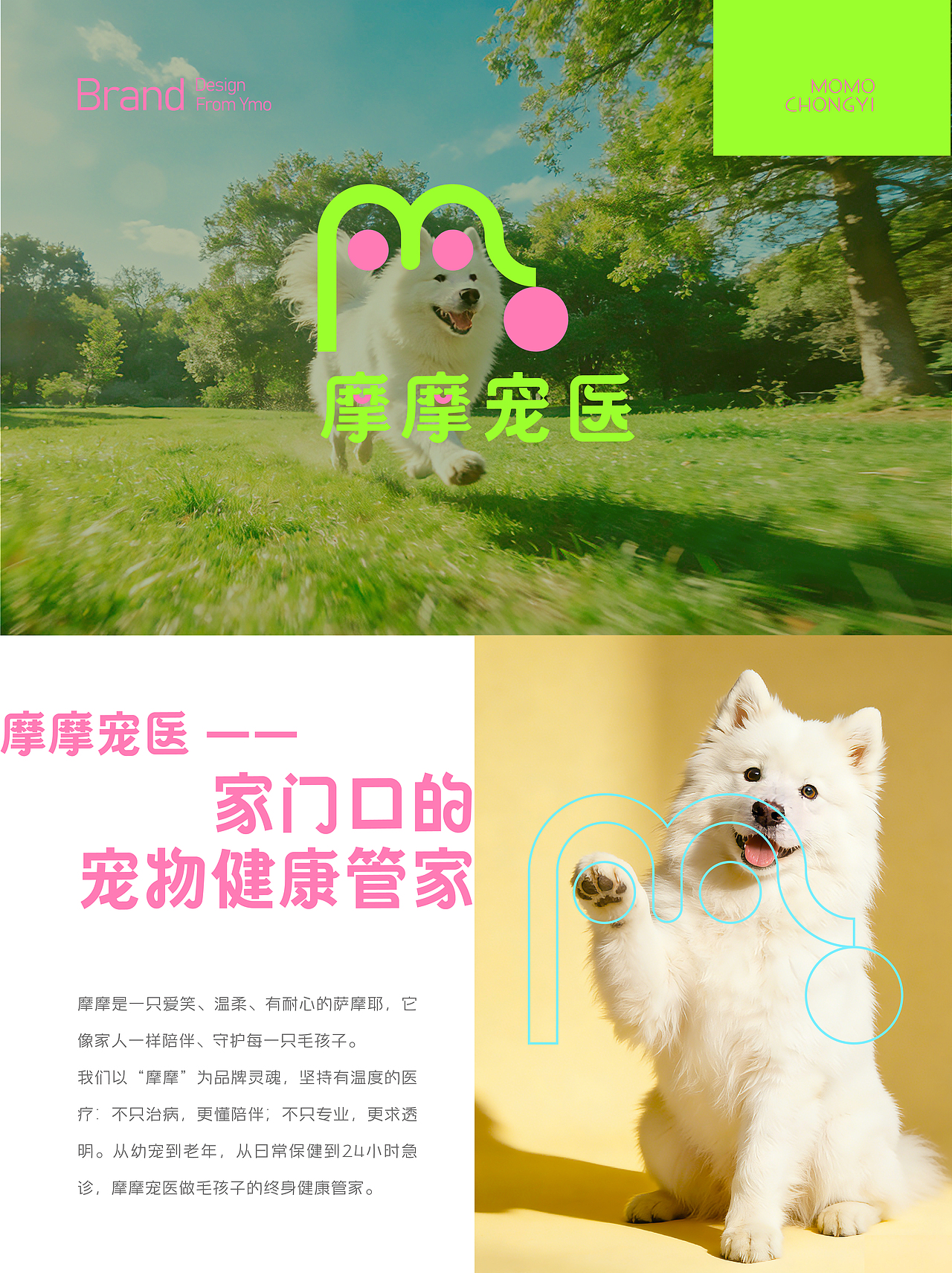 宠物医院品牌设计丨家门口的宠物健康管家(图ZNDA1NDMwMzA0) - 品牌 - 站酷设计师熠墨创意原创素材 - 站酷ZCOOL