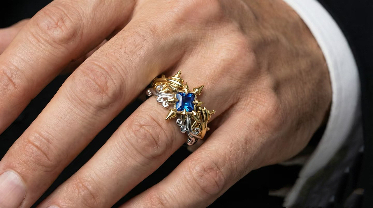 硬核的蓝宝石舰船黄金戒指✨（图ZNDA1NDMyNDQ0） - 首饰设计 - 站酷设计师SamHighjewelry原创素材 - 站酷ZCOOL