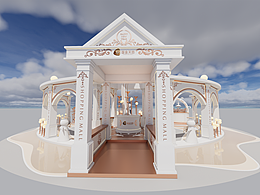 创意美陈  音乐会主题布置  巨型八音盒艺术装置