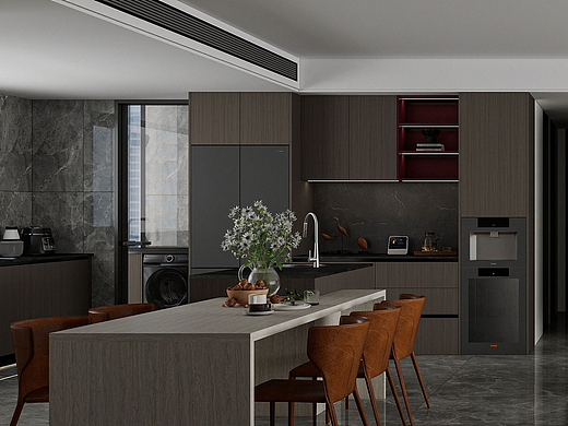 意式餐厨空间（个人主页-ZNzM0NDg0Mjg=） - 家装设计 - 站酷设计师Z_Sishuo原创素材 - 站酷ZCOOL